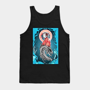 Ocean Queen design Tank Top